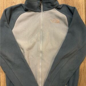 The North Face Two-Tone Gray Fleece Jacket
